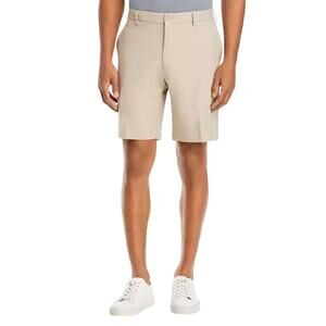 Peter Millar Men’s khaki golf shorts, golf, silk-like material, Size 40
